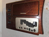 2004 - 2010 Infiniti QX56 Center Console Shifter Bezel Woodgrain 96912 7S602 OEM
