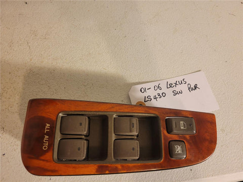 01-06 Lexus LS430 Left Driver Master Power Window Control Door Switch 514569 OEM