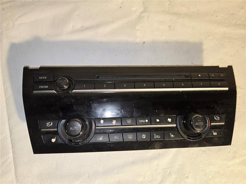 2011 - 2015 BMW 750i Radio w/AC Control 9249721-01 OEM