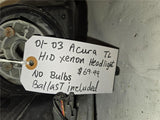 2001 - 2003 Acura TL Left Headlight HID Xenon + Ballast, No Bulbs AC2518102 OEM