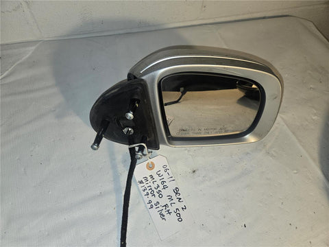 2006 - 2011 Mercedes-Benz W164 ML500 ML350 Right Mirror Silver 2038202442 OEM