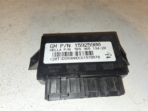 07-14 Cadillac Escalade Rear Heated Heat Heater Seat Control Module 15925900 OEM