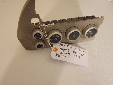 2004 - 2006 NISSAN Quest AC Heat Climate Control 27500-52010 OEM
