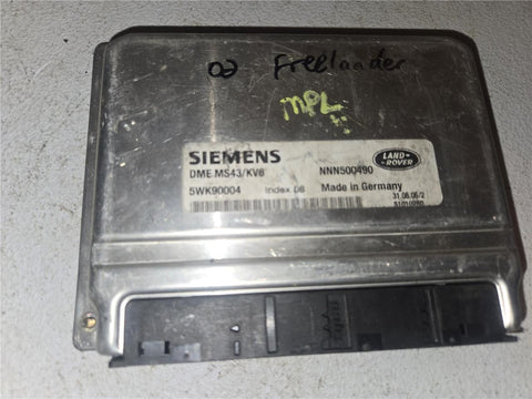 2002 - 2005 Land Rover Freelander Engine ECM Control Module Fits  NNN500490 OEM