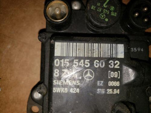 92 - 99 MERCEDES W124 W140 S420 S500 400E EZL IGNITION CONTROL MODULE 0155456032