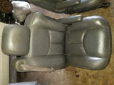 03 -06 SIERRA SILVERADO TAHOE AVALANCHE BLACK LEATHER FRONT SEATS POWER SEAT OEM