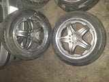 TOYOTA SUPRA NISSAN 240SX CELICA 5 LUG 17" RIMS + FREE TIRES 5 SPOKE ICW RACING