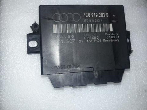 03 04 05 06 07 AUDI A8 4.2L PARKING AID ASSIST CONTROL MODULE OEM 4E0919283B