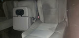 99 -08 FORD F250 F350 F450 FRONT TAN CLOTH MANUAL SEATS CENTER CONSOLE JUMP SEAT