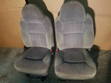 99 - 07 FORD F250 F350 EXCURSION SUPERDUTY GRAY FRONT MANUAL SEATS SEAT