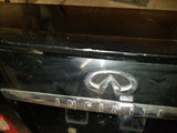 06 07 INFINITI M45 4DR SEDAN BLACK DECK TRUNK LID LIP COVER NICE