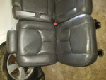 03 - 06 SIERRA SUBURBAN SILVERADO YUKON XL BLACK LEATHER 2ND ROW 60/40 SEATS OEM