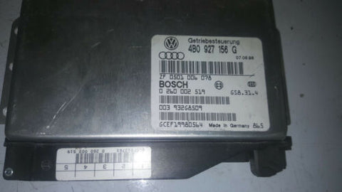 02 03 04 Audi Allroad Quattro 2.7T TRANSMISSION CONTROL UNIT 4B0 927 156 G