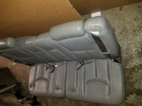 01 - 06 CHEVY TAHOE YUKON ESCALADE GRAY LEATHER 3RD THIRD ROW SPLIT SEATS SEAT