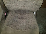 99 - 04 FORD F250 F350 SUPERDUTY FRONT TAN POWER SEAT SEATS CONSOLE JUMP TRACK