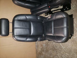 07 08 - 14 YUKON XL ESCALADE ESV SUBURBAN 2ND ROW SEATS BLACK LEATHER SEAT