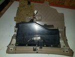 01 02 03 04 AUDI A6 TAN GLOVE BOX ASSEMBLY COMPARTMENT OPEN & CLOSES