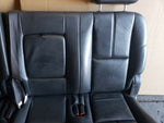 07 - 14 CHEVY TAHOE YUKON ESCALADE BLACK LEATHER 2ND ROW BENCH 60/40 SEATS SEAT