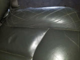 03 -06 SIERRA SILVERADO TAHOE AVALANCHE BLACK LEATHER FRONT SEATS POWER SEAT OEM