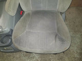 99 -07 Ford F250 F350 SUPERDUTY GRAY FRONT POWER MANUAL CLOTH SEAT SEATS CONSOLE