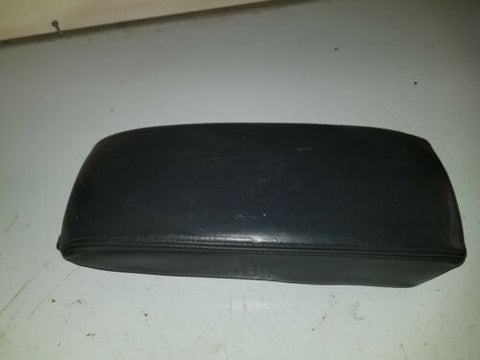 98 - 02 HONDA ACCORD CENTER CONSOLE BLACK LEATHER LID ARM REST ARMREST COVER