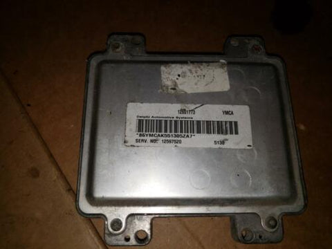 06 07 Chevy Malibu Cobalt Ordinateur Contrôle Moteur Module ECU ECM Oem 12597520