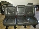 03 - 06 SIERRA SUBURBAN SILVERADO YUKON XL BLACK LEATHER 2ND ROW 60/40 SEATS OEM