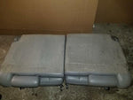 01 - 06 CHEVY TAHOE YUKON ESCALADE GRAY LEATHER 3RD THIRD ROW SPLIT SEATS SEAT