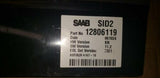 99 00 01 02 03 SAAB 9.3 9-3 SID2 INFORMATION DISPLAY SCREEN LCD OEM 12806119