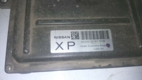 06 NISSAN SENTRA 1.8L ECU PCM ENGINE COMPUTER CONTROL MODULE UNIT MEC63-101 A1