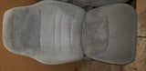 88 - 96 FORD F150 F250 F350 FRONT GRAY CLOTH MANUAL SEATS CENTER CONSOLE JUMP SEAT OEM