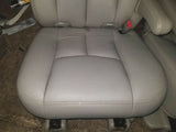 03 04 05 06 CHEVY TAHOE YUKON ESCALADE GRAY LEATHER 2ND ROW BUCKET SEATS SEAT