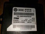 03 - 09 AUDI A8 4.2 ELECTROMAGNETIC EMERGENCY PARKING BRAKE MODULE OEM 4E0907801