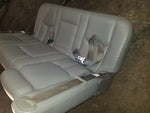 00 - 06 SUBURBAN YUKON XLGRAY LEATHER 3RD ROW BENCH SEATS SEAT