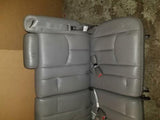 01 - 06 CHEVY TAHOE YUKON ESCALADE GRAY LEATHER 3RD THIRD ROW SPLIT SEATS SEAT