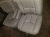 03 04 05 06 CHEVY TAHOE YUKON ESCALADE GRAY LEATHER 2ND ROW BUCKET SEATS SEAT