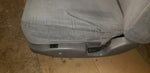 88 - 96 FORD F150 F250 F350 FRONT GRAY CLOTH MANUAL SEATS CENTER CONSOLE JUMP SEAT OEM