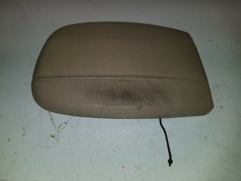 00 01 02 FORD EXPEDITION TAN CENTER CONSOLE ARM ARMREST LID OEM