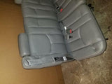 01 - 06 CHEVY TAHOE YUKON ESCALADE GRAY LEATHER 3RD THIRD ROW SPLIT SEATS SEAT