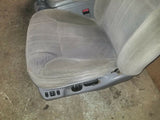 99 -07 Ford F250 F350 SUPERDUTY GRAY FRONT POWER MANUAL CLOTH SEAT SEATS CONSOLE