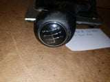 05 06 07 08 09 AUDI A4 6SP SPEED SHIFTER GEAR KNOB BOOT SHIFTER TRIM SILVER OEM