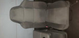 99 -08 FORD F250 F350 F450 FRONT TAN CLOTH MANUAL SEATS CENTER CONSOLE JUMP SEAT