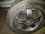 TOYOTA SUPRA NISSAN 240SX CELICA 5 LUG 17" RIMS + FREE TIRES 5 SPOKE ICW RACING