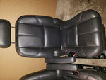 07 08 - 14 YUKON XL ESCALADE ESV SUBURBAN 2ND ROW SEATS BLACK LEATHER SEAT