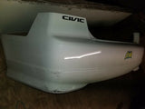 03 04 05 HONDA CIVIC EX LX HYBRID 4 DOOR SEDAN REAR WHITE BUMPER COVER OEM NICE