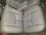 03 04 05 06 CHEVY TAHOE YUKON ESCALADE GRAY LEATHER 2ND ROW BUCKET SEATS SEAT