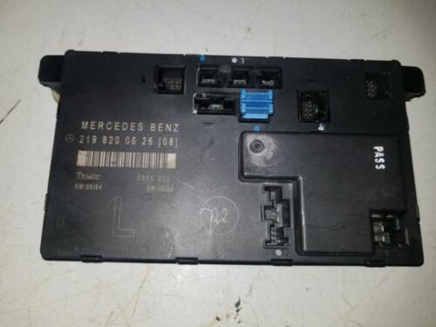 06 07 08 MERCEDES CLS E500 W219 FRONT LEFT DOOR CONTROL MODULE OEM