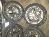 TOYOTA SUPRA NISSAN 240SX CELICA 5 LUG 17" RIMS + FREE TIRES 5 SPOKE ICW RACING