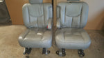 01 02 03 - 06 SUBURBAN YUKON XL ESCALADE ESV GRAY LEATHER 2ND ROW SEATS SEAT OEM