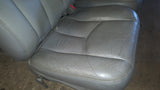 01 02 03 - 06 SUBURBAN YUKON XL ESCALADE ESV GRAY LEATHER 2ND ROW SEATS SEAT OEM